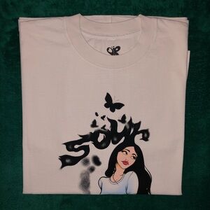 Olivia Rodrigo Home 2 you Airbrush Cartoon Bone Tee